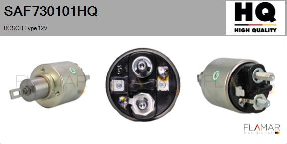FLAMAR SAF730101HQ - Solenoid Switch, starter car-mod.net