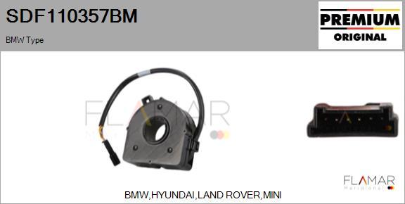 FLAMAR SDF110357BM - Steering Angle Sensor car-mod.net