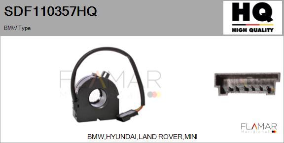 FLAMAR SDF110357HQ
 - Steering Angle Sensor car-mod.net