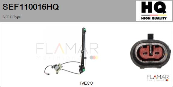 FLAMAR SEF110016HQ - Window Regulator car-mod.net