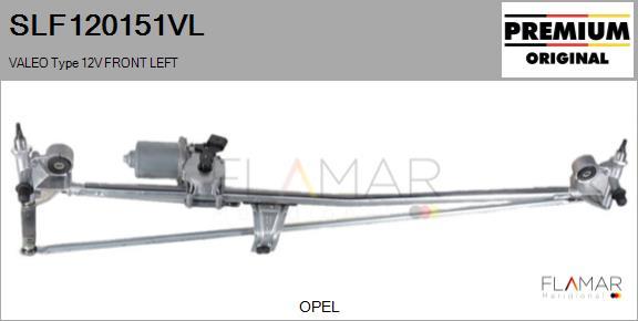 FLAMAR SLF120151VL - Window Wiper System car-mod.net