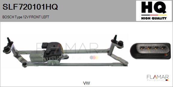 FLAMAR SLF720101HQ - Window Wiper System car-mod.net