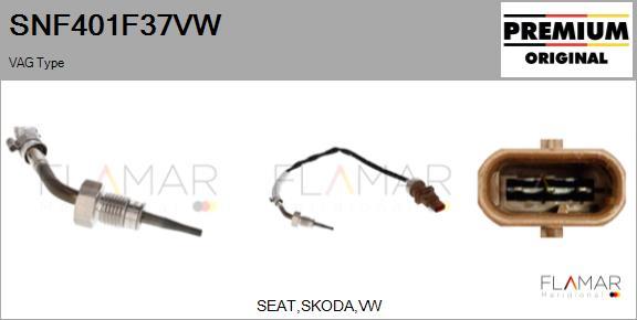 FLAMAR SNF401F37VW - Sensor of exhaust gas Temperature car-mod.net