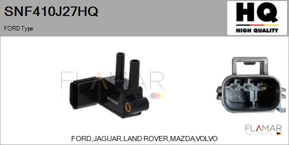 FLAMAR SNF410J27HQ - Exhaust pressure Sensor car-mod.net