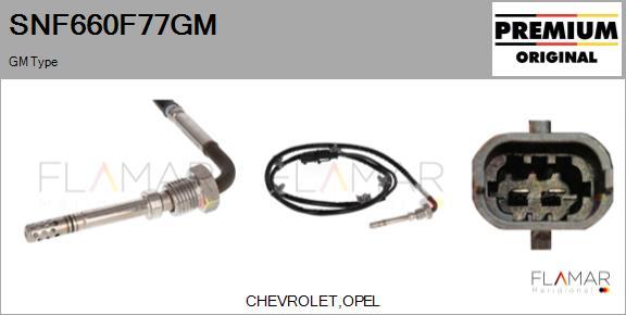 FLAMAR SNF660F77GM - Sensor of exhaust gas Temperature car-mod.net