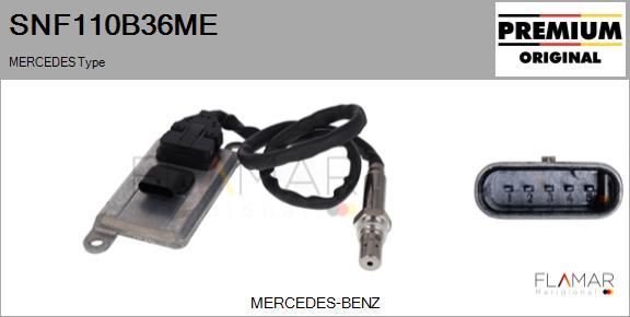 FLAMAR SNF110B36ME - NOx Sensor, urea injection / catalyst car-mod.net