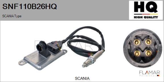 FLAMAR SNF110B26HQ - NOx Sensor, urea injection / catalyst car-mod.net
