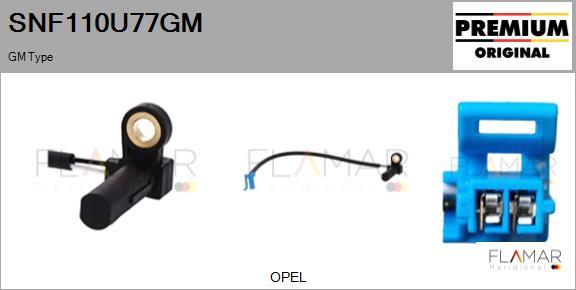 FLAMAR SNF110U77GM - RPM Sensor of AT, automatic transmission car-mod.net