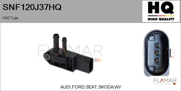 FLAMAR SNF120J37HQ - Exhaust pressure Sensor car-mod.net