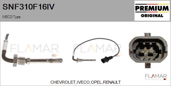 FLAMAR SNF310F16IV - Sensor of exhaust gas Temperature car-mod.net