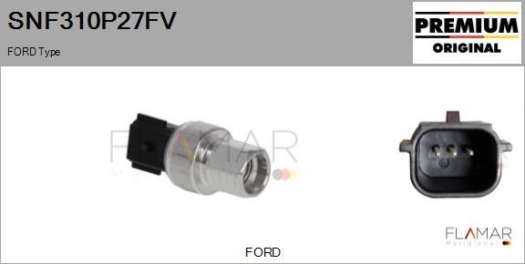 FLAMAR SNF310P27FV - Pressure Switch, air conditioning car-mod.net