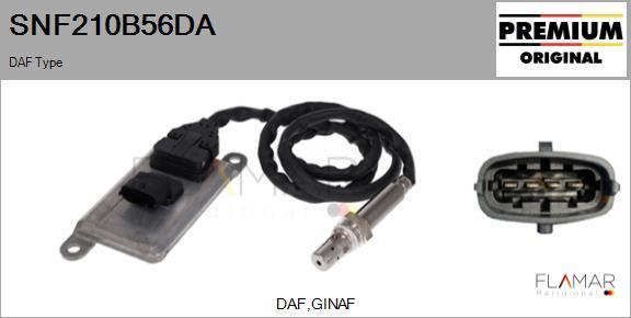 FLAMAR SNF210B56DA - NOx Sensor, urea injection / catalyst car-mod.net
