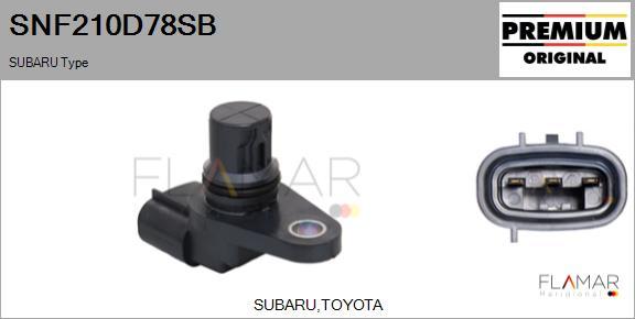 FLAMAR SNF210D78SB - Camshaft position Sensor car-mod.net