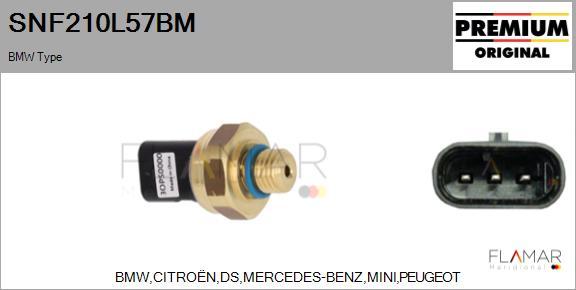 FLAMAR SNF210L57BM - Sender Unit, oil pressure car-mod.net