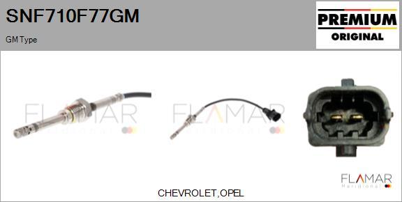 FLAMAR SNF710F77GM - Sensor of exhaust gas Temperature car-mod.net