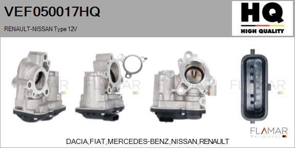 FLAMAR VEF050017HQ - EGR Valve car-mod.net