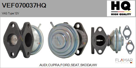 FLAMAR VEF070037HQ - EGR Valve car-mod.net