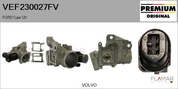 FLAMAR VEF230027FV - EGR Valve car-mod.net