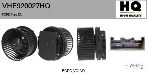 FLAMAR VHF920027HQ - Interior Blower car-mod.net