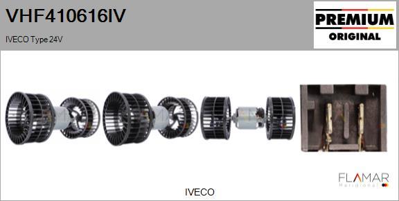 FLAMAR VHF410616IV
 - Interior Blower car-mod.net