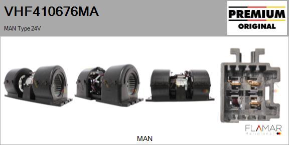 FLAMAR VHF410676MA - Interior Blower car-mod.net