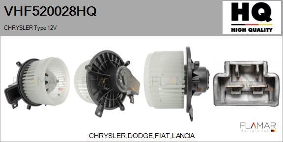 FLAMAR VHF520028HQ
 - Interior Blower car-mod.net