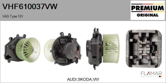FLAMAR VHF610037VW - Interior Blower car-mod.net