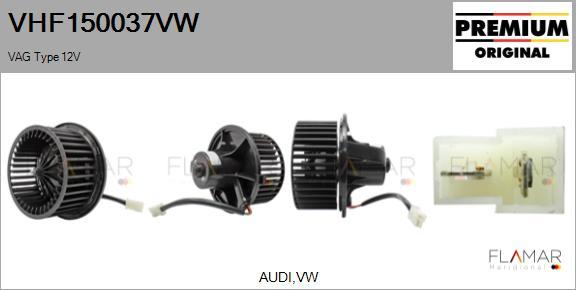 FLAMAR VHF150037VW - Interior Blower car-mod.net