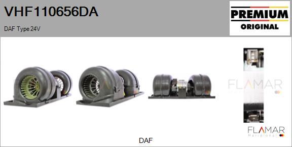FLAMAR VHF110656DA - Interior Blower car-mod.net