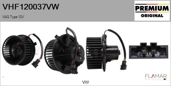 FLAMAR VHF120037VW - Interior Blower car-mod.net