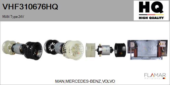 FLAMAR VHF310676HQ - Interior Blower car-mod.net