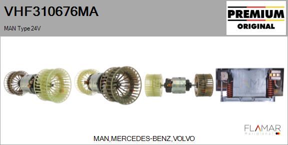 FLAMAR VHF310676MA - Interior Blower car-mod.net