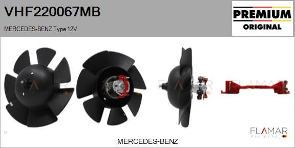 FLAMAR VHF220067MB - Interior Blower car-mod.net
