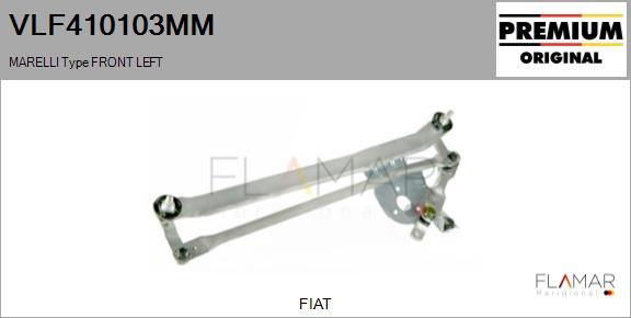 FLAMAR VLF410103MM - Wiper Linkage car-mod.net