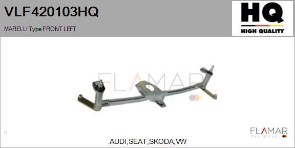 FLAMAR VLF420103HQ - Wiper Linkage car-mod.net