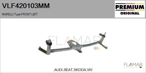 FLAMAR VLF420103MM - Wiper Linkage car-mod.net