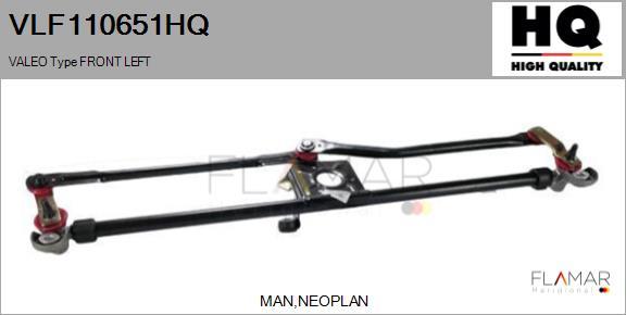 FLAMAR VLF110651HQ - Wiper Linkage car-mod.net