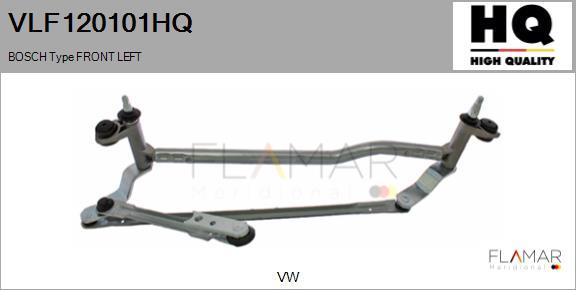 FLAMAR VLF120101HQ - Wiper Linkage car-mod.net