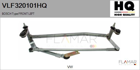 FLAMAR VLF320101HQ - Wiper Linkage car-mod.net