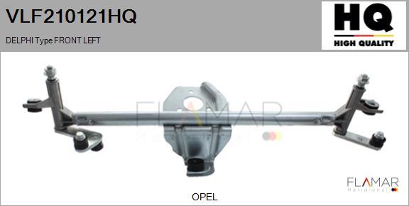 FLAMAR VLF210121HQ - Wiper Linkage car-mod.net