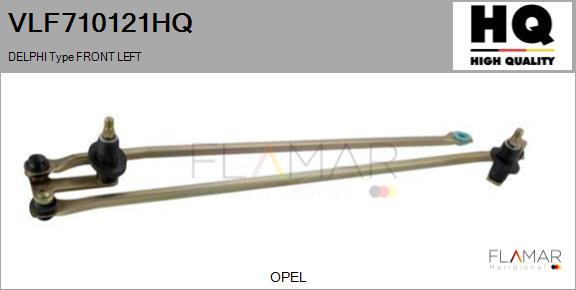 FLAMAR VLF710121HQ - Wiper Linkage car-mod.net