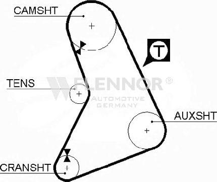 Flennor 4958 - Timing Belt car-mod.net