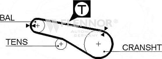 Flennor 4963V - Timing Belt car-mod.net