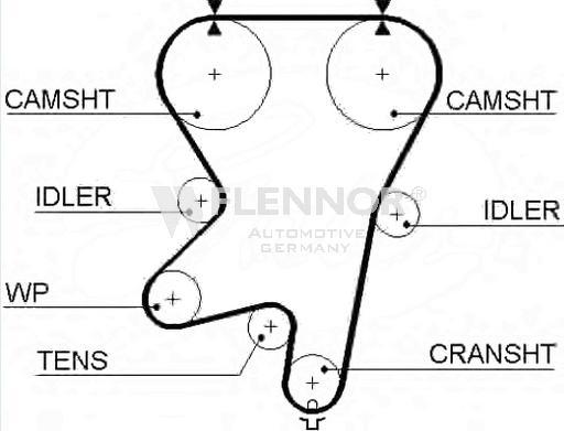 Flennor 4431V - Timing Belt car-mod.net