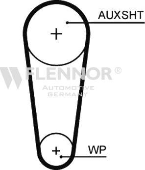 Flennor 4571V - Timing Belt car-mod.net