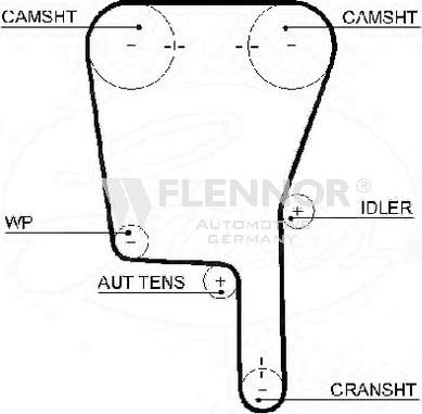 Flennor 4389V - Timing Belt car-mod.net