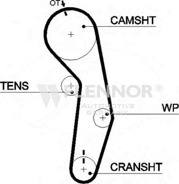 Flennor 4378V - Timing Belt car-mod.net