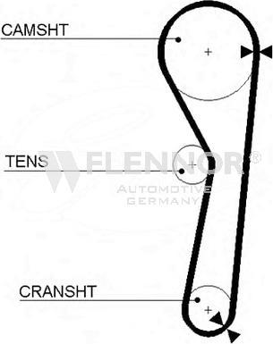 Flennor 4205 - Timing Belt car-mod.net