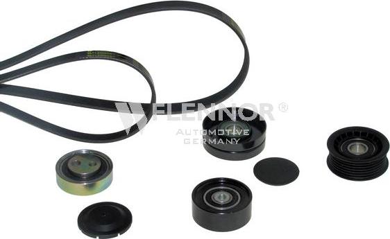 Flennor F916PK2403 - V-Ribbed Belt Set car-mod.net