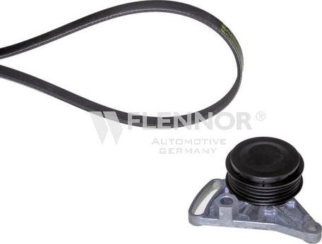 Flennor F924PK0855 - V-Ribbed Belt Set car-mod.net